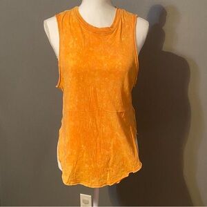 Wild Fable Bright Orange Sleeveless Tee